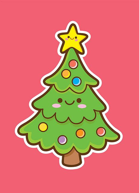 460x640 Kawaii Christmas Tree Kawaii Cute Cute Christmas Tree