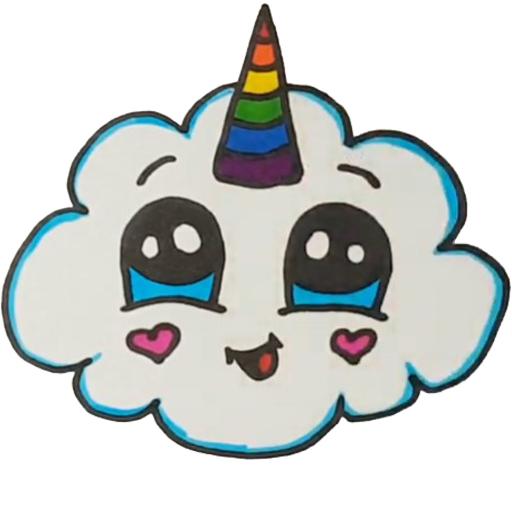512x512 How To Draw Cute Cloud Apk