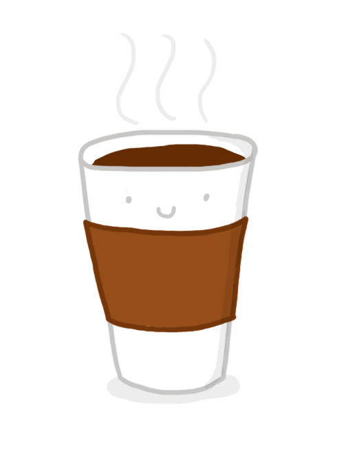 500x656 Coffee Drawing Gif