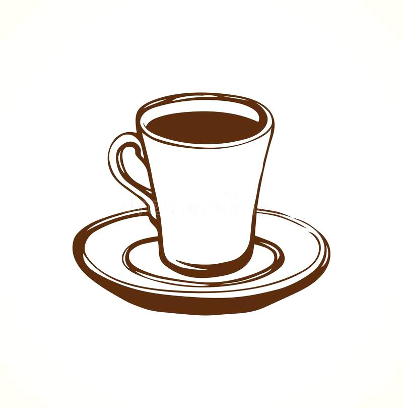 800x809 How To Draw A Coffee Mug Coffee Cup Drawing Coloring