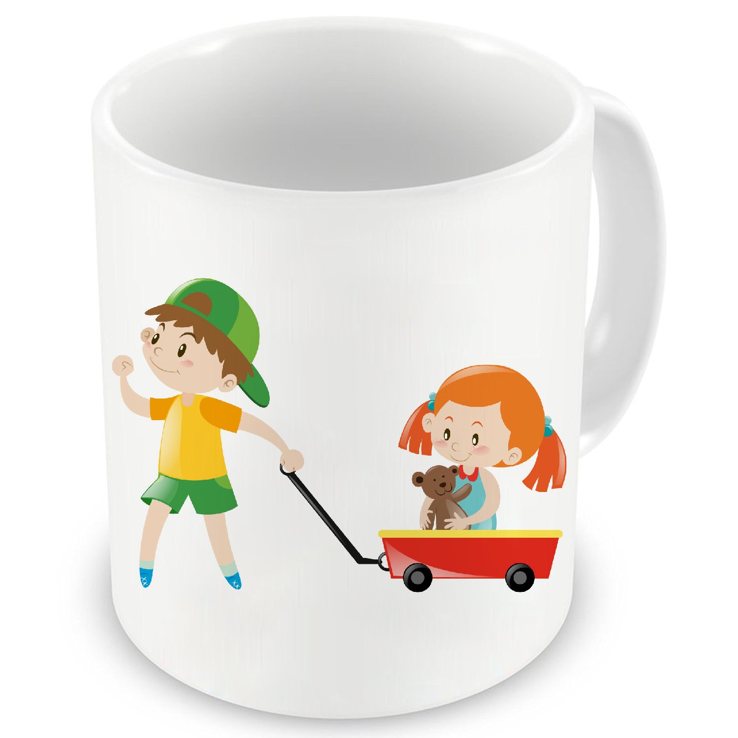 1500x1500 Buy Factorywala Cartoon Boy Drawing Girl Cute Teddy Printed Coffee