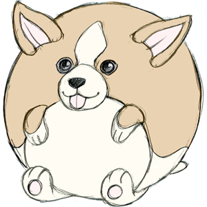 300x300 squishable corgi an adorable fuzzy plush to snurfle and squeeze!