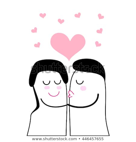 450x470 Great Animation Drawing Cartoon Sweet Couple Png Download