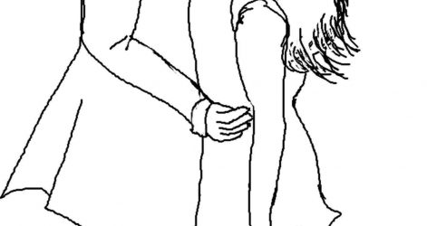 471x250 Anime Drawings Couple Cute In Car Basketball Holding Hands