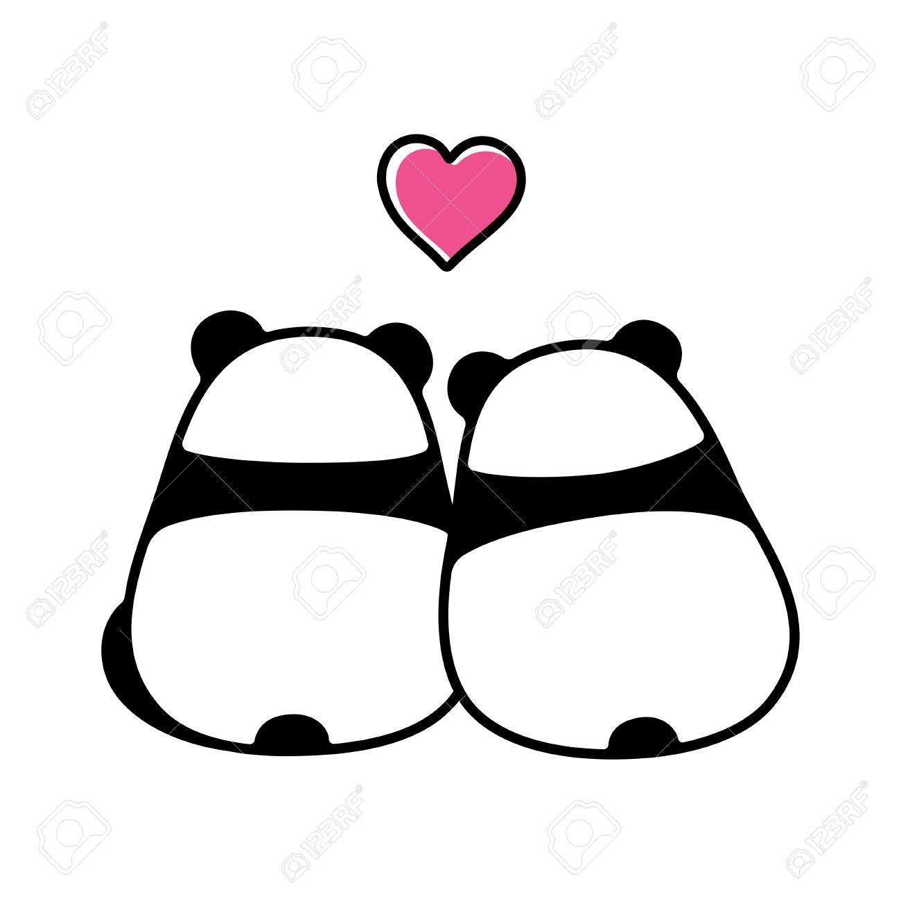 1300x1300 Panda Drawing Clipart