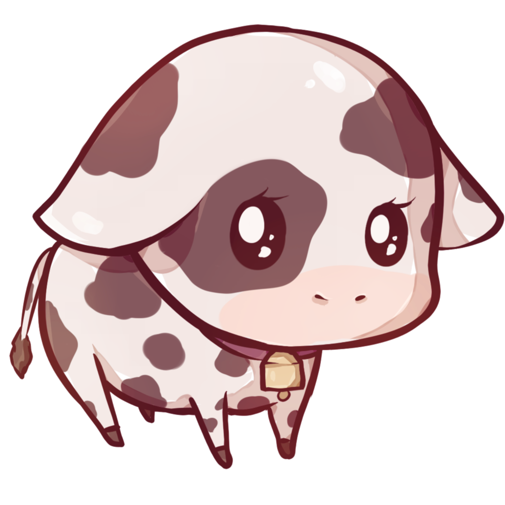 1024x1024 Collection Of Free Cows Drawing Cute Animal Download On Ui Ex