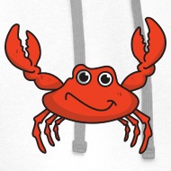 190x190 Crab Comic Animal Gift Idea Funny Cute Kids Draw Unisex Two Tone