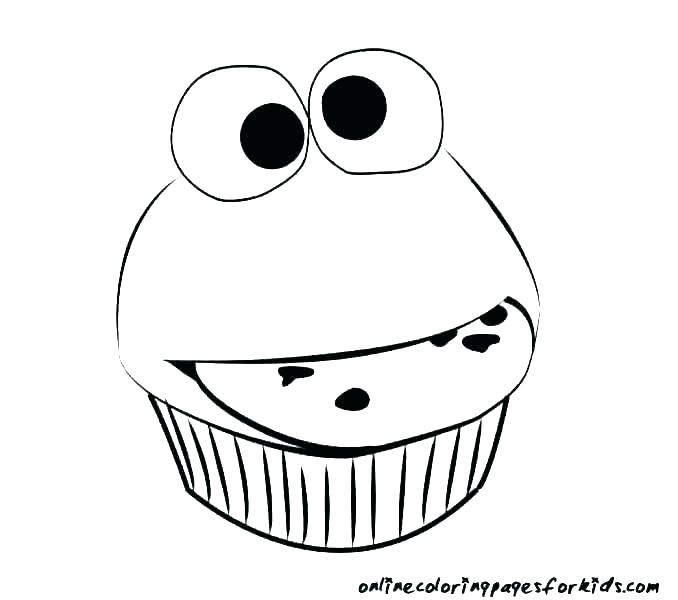 678x600 Cupcake Coloring Cupcake Color Sheet Cupcake Coloring