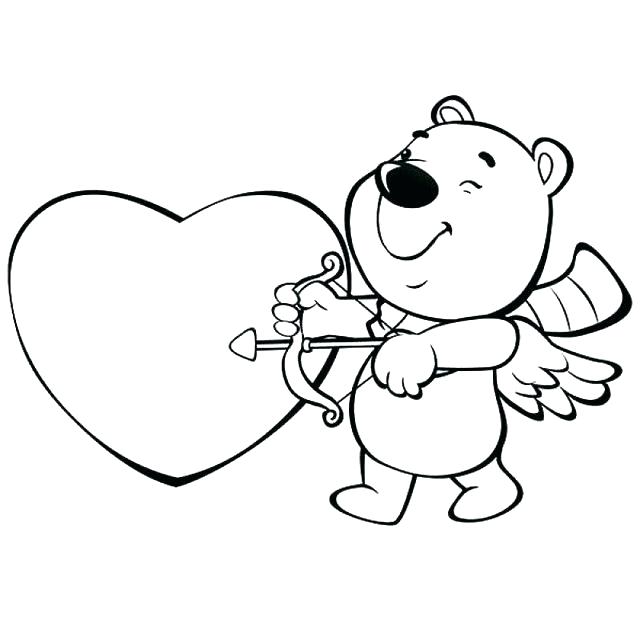 640x640 Cupid Coloring