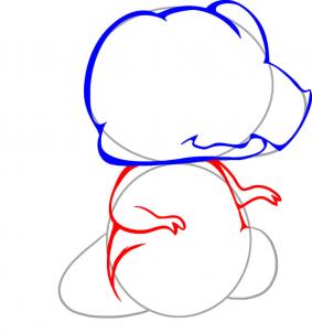 283x302 How To Draw How To Draw A Cute Dinosaur