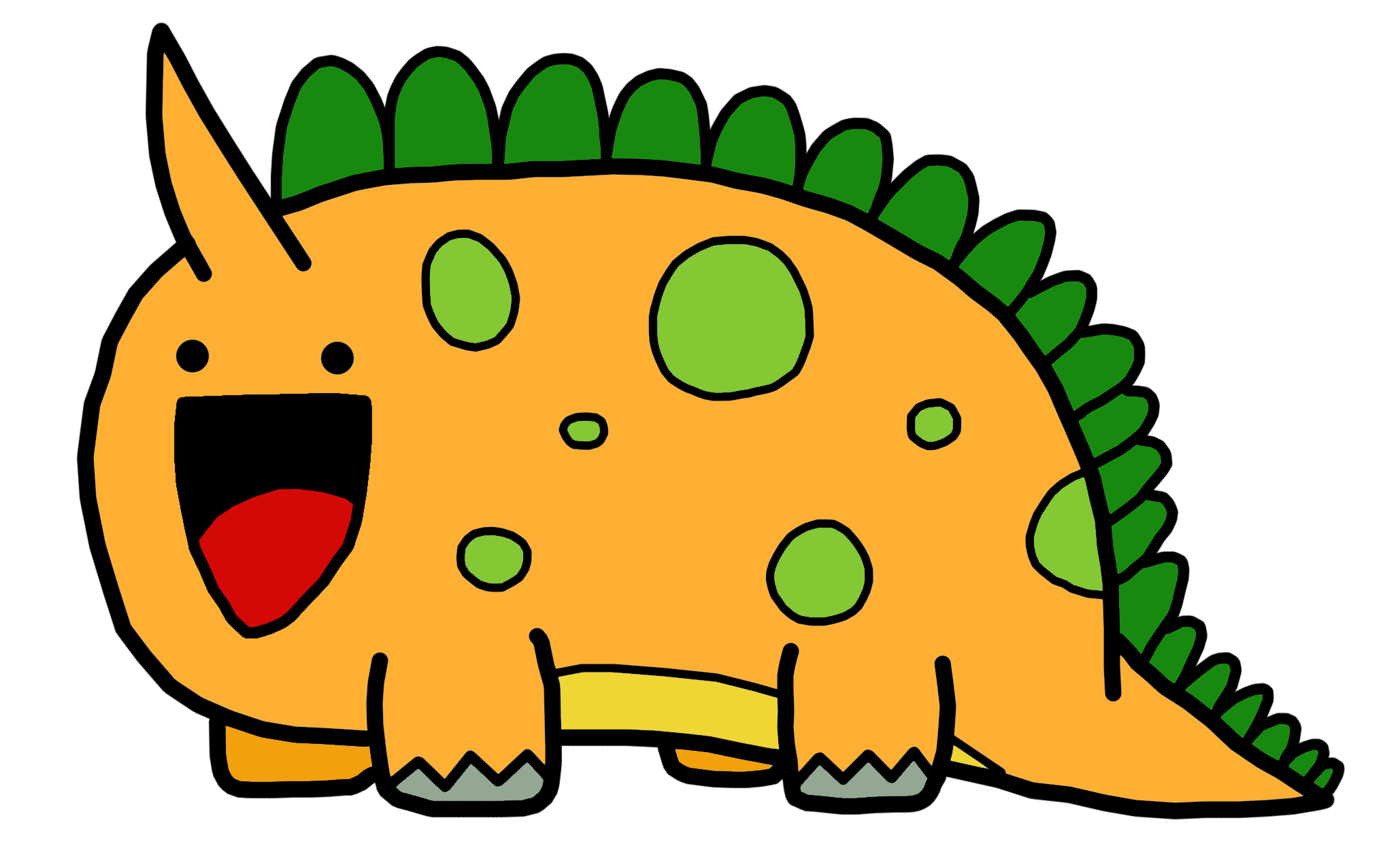 2058x1250 Collection Of Free Dinosaurs Drawing Cute Download On Ui Ex