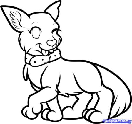 449x420 Draw A Cartoon Dog Youtube How To Draw Kawaii Animals Step