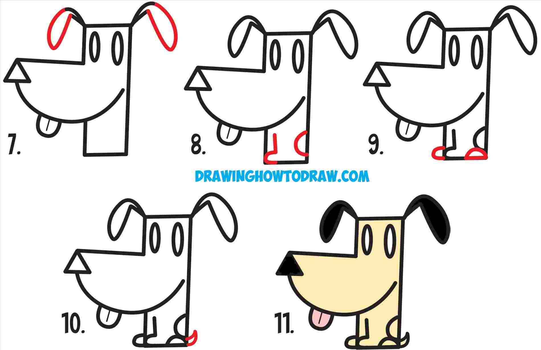 Cute Dog Cartoon Drawing | Free download on ClipArtMag