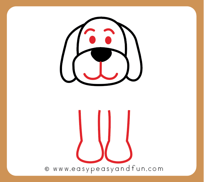 Cute Dog Cartoon Drawing | Free download on ClipArtMag