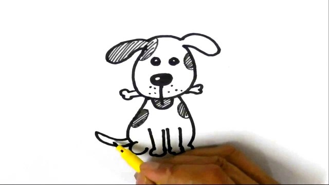 640x360 Tag For Cute Dog Drawing Easy How To Draw A Dog Easy Cute Mei Yu