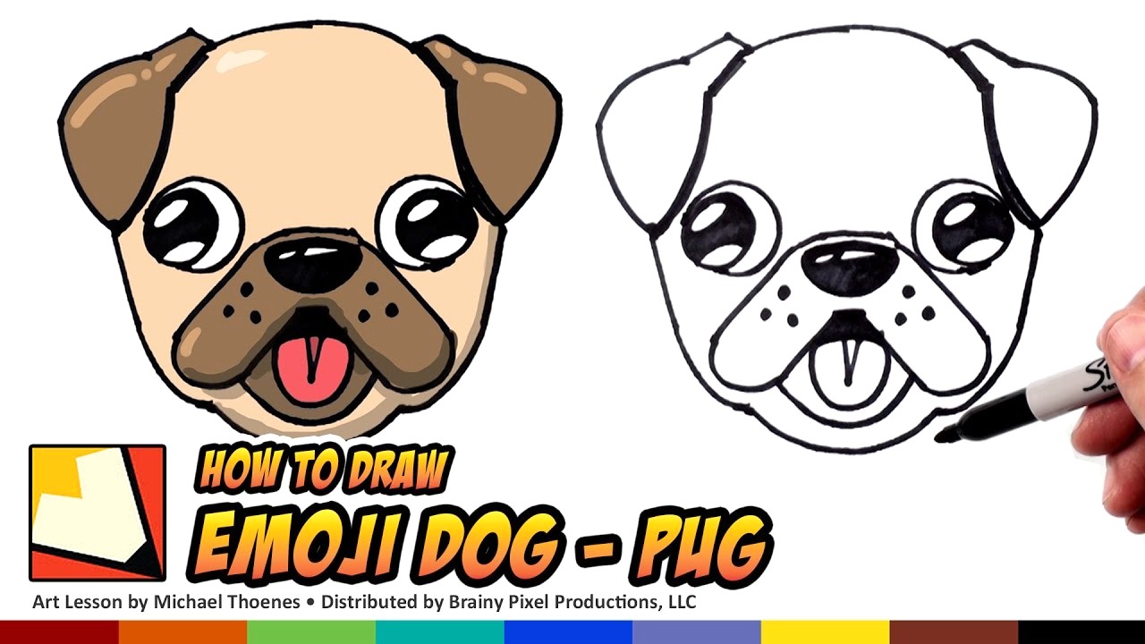 Cute Dog Drawing Easy | Free download on ClipArtMag