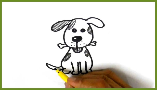 640x366 Cute Dog Pictures To Draw Easy