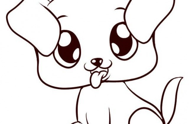 640x420 Tag For Cute Dog Drawing Easy Graffiti Animals Drawings Fondos