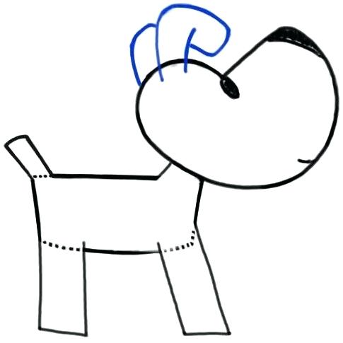 485x485 Easy Dog To Draw Lali