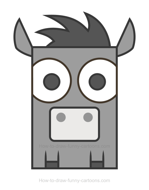 520x663 Donkey Clipart