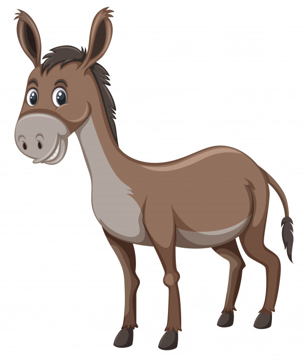 Cute Donkey Drawing | Free download on ClipArtMag