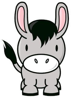 233x320 pin the tail on the donkey birthday cute donkey, donkey
