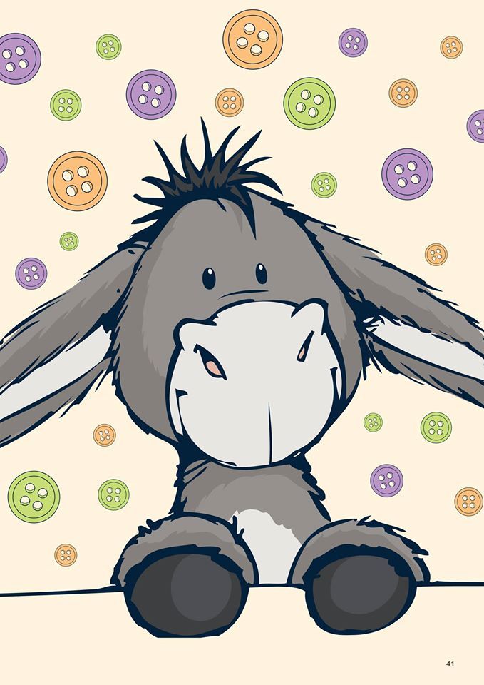 Cute Donkey Drawing Free download on ClipArtMag