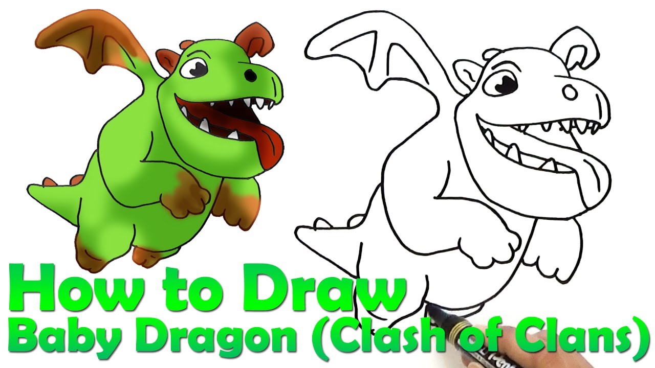 1280x720 Realistic Baby Dragon Drawings Pictures To Draw Step Cute Easy