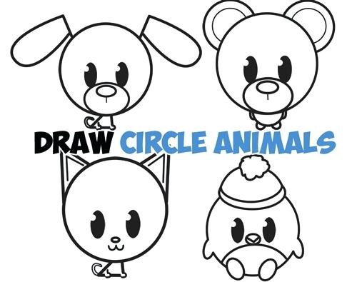 500x395 cute animal to draw cute animal drawings for kids easy drawing