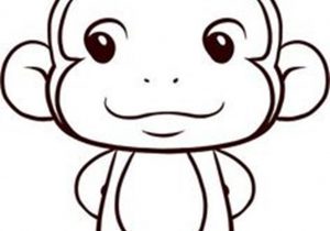 300x210 Cute Monkey Sketches Cute Monkey Drawing Cute Drawings Of Monkeys