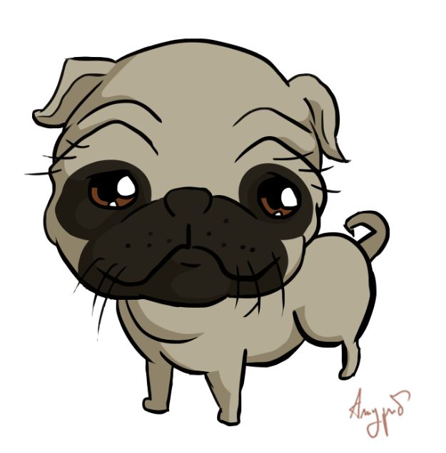Cute Drawing Of A Puppy