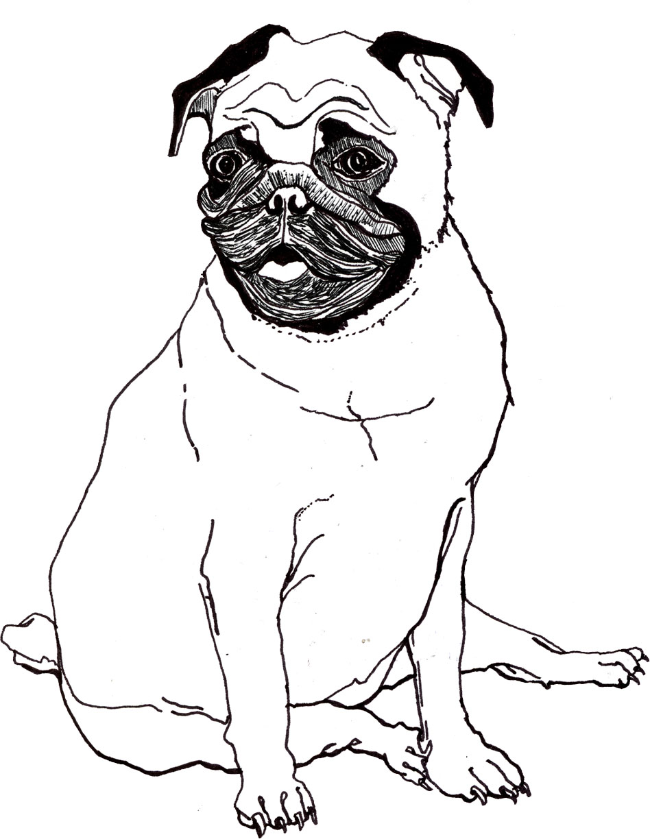 948x1224 Coloring Pages For Kids Puppies With Cute Drawing Of A Puppy