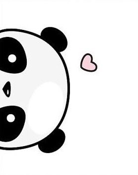 278x351 Wallper Cute Drawings, Panda