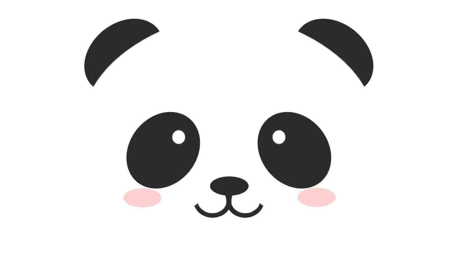 1517x853 Wallpapers Cute Little Panda Drawings Hd Free Download