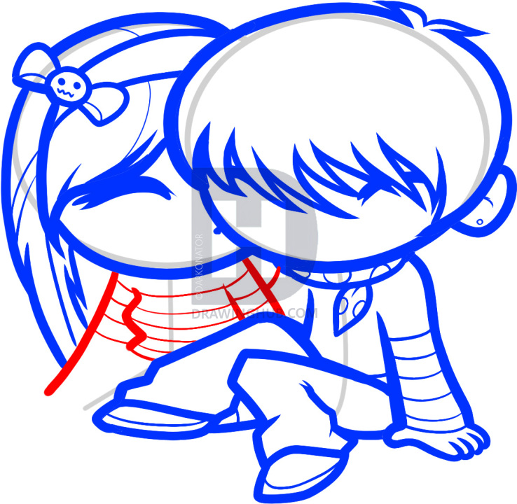 738x720 How To Draw Cute Love, Cute Love, Step