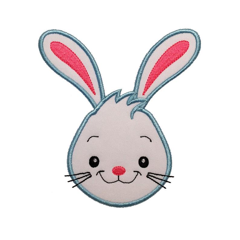 794x794 Cute Easter Bunny Embroidery Applique Design For Boys Easter Etsy