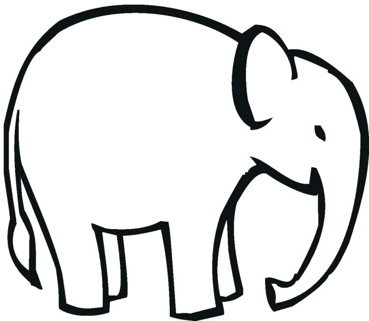 750x653 Cute Elephant Drawing Try To Make With Lit Rabbit Easy Step