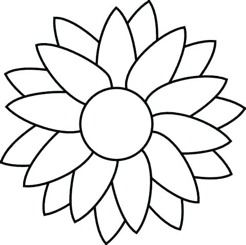 480x478 Simple Flower To Draw How To Aw A Flower Odd Cute Simple Flower