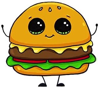 319x285 Hamburgesa Dibujos Para Cuadernos In Cute Food Drawings