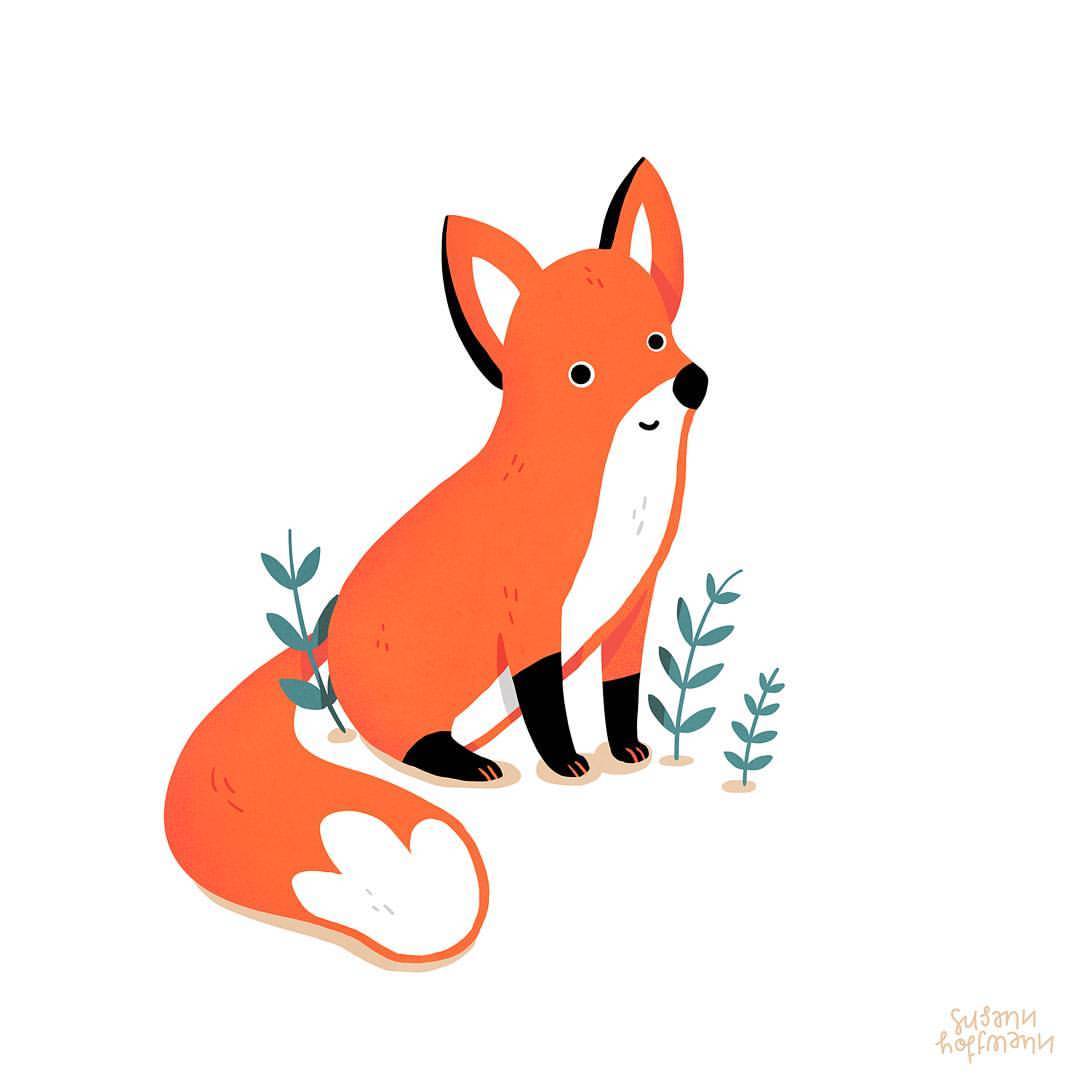 1080x1080 Susann Hoffmann Happy Fox