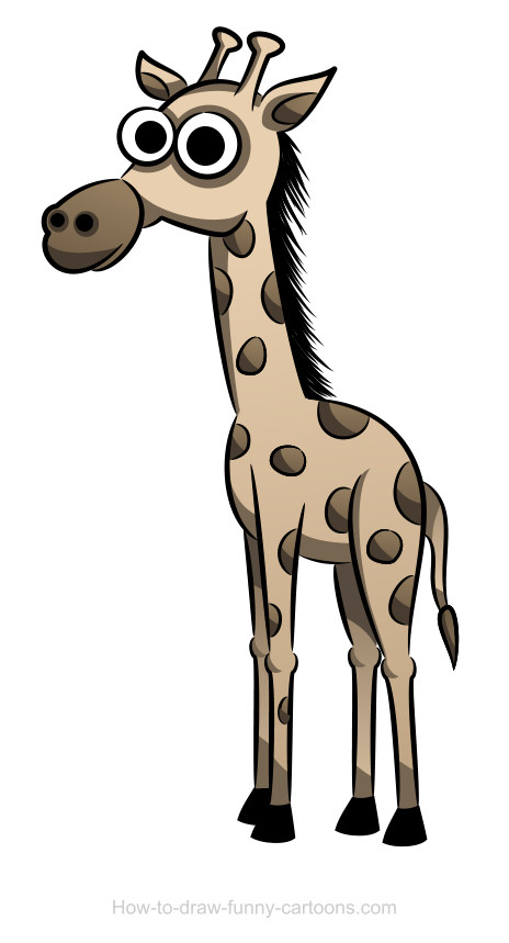 464x859 Giraffe Drawing