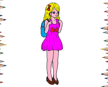 370x297 How To Draw A School Girl Archives