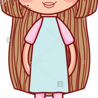 336x336 Cute Girl Pictures How To Draw Characters Of A Cheerleader Black