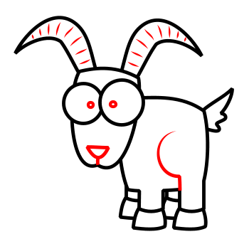 350x350 How To Draw A Goat