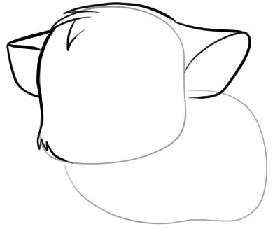 390x327 How To Draw A Cute Hamster