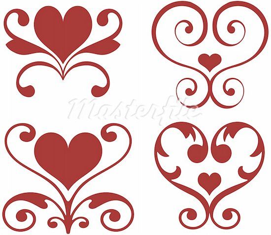 550x476 Heart Designs To Draw Free Download Clip Art Free Clip Art