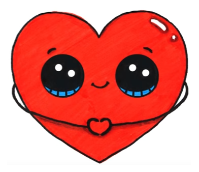 392x338 Heart Emoji Love Stuff In Kawaii Drawings, Cute Kawaii