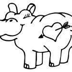 150x150 Cute Hippo Drawing At Getdrawings Free For Personal Use Cute