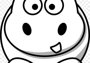 300x210 Cute Hippo Drawing How To Draw Cartoons