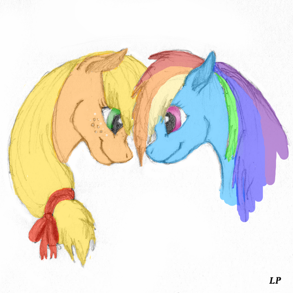 600x600 Cute Pony Drawings